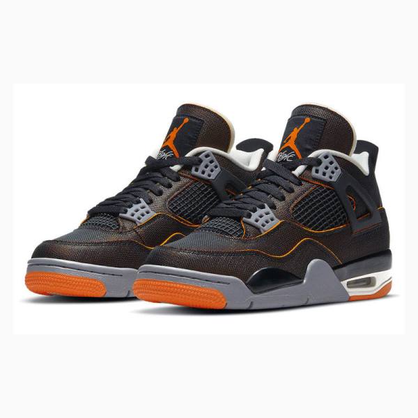 Nike Retro SE Starfish Basketskor Air Jordan 4 Dam Vita Orange | JD-973JB