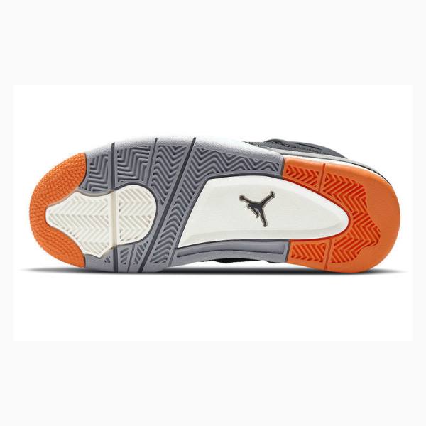 Nike Retro SE Starfish Basketskor Air Jordan 4 Dam Vita Orange | JD-973JB