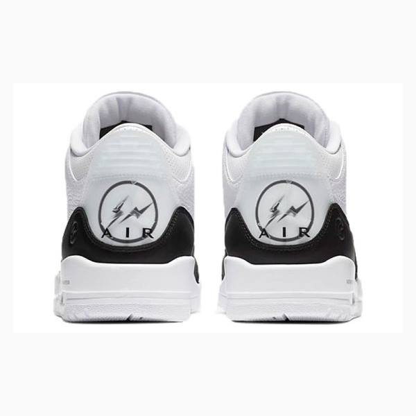 Nike Retro SP Fragment Basketskor Air Jordan 3 Herr Vita Svarta | JD-453LS