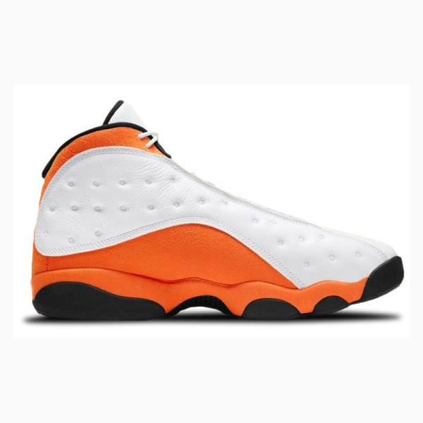 Nike Retro Starfish Basketskor Air Jordan 13 Herr Vita Orange | JD-234FZ