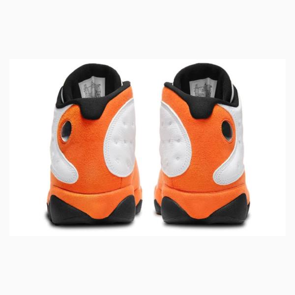 Nike Retro Starfish Basketskor Air Jordan 13 Herr Vita Orange | JD-234FZ