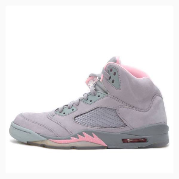 Nike Retro Stealth Basketskor Air Jordan 5 Dam Silver | JD-301RN