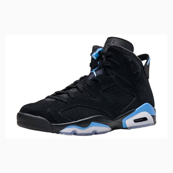 Nike Retro UNC – Univeristy Basketskor Air Jordan 6 Herr Svarta Blå | JD-674YM