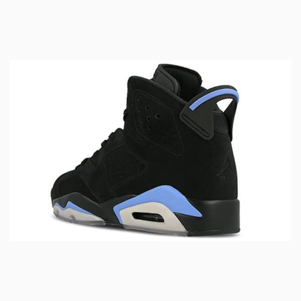 Nike Retro UNC – Univeristy Basketskor Air Jordan 6 Herr Svarta Blå | JD-674YM