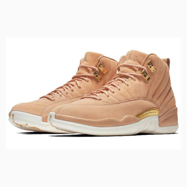 Nike Retro Vachetta Tan Basketskor Air Jordan 12 Dam Bruna | JD-056SW