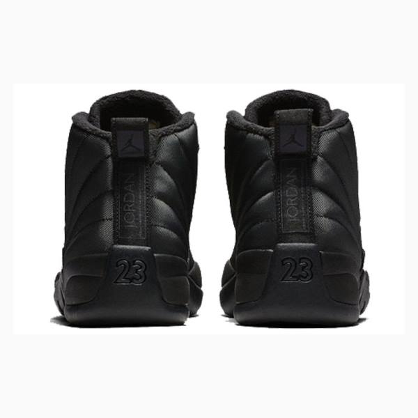 Nike Retro WNTR Winterized - Anthracite Basketskor Air Jordan 12 Herr Svarta | JD-145PW