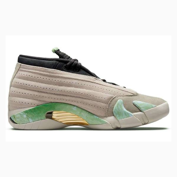 Nike Retro x Aleali May Fortune Basketskor Air Jordan 14 Dam Beige | JD-702VR