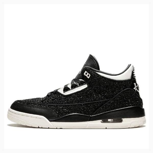 Nike SE AWOK Vogue Basketskor Air Jordan 3 Dam Svarta Vita | JD-726UM