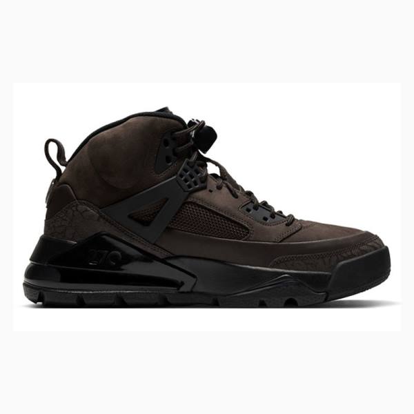 Nike Spizike 270 Dark Brown Basketskor Air Jordan Herr Mörkbruna Svarta | JD-156HN