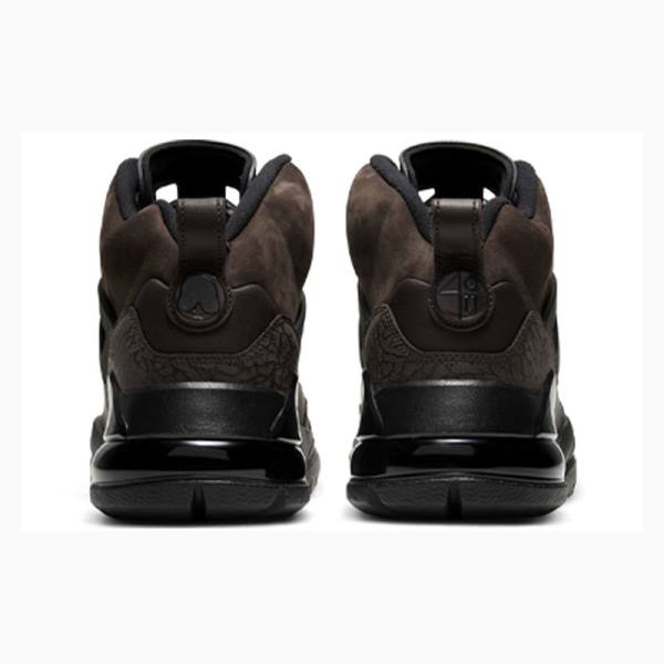 Nike Spizike 270 Dark Brown Basketskor Air Jordan Herr Mörkbruna Svarta | JD-156HN