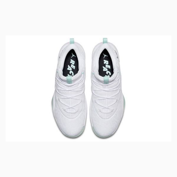 Nike SuperFly Low PF Sneakers Air Jordan Dam Vita Gröna | JD-201IU