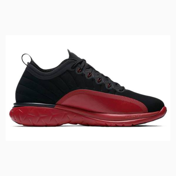 Nike Trainer Prime Flu Game Basketskor Air Jordan Herr Svarta Röda | JD-935GK