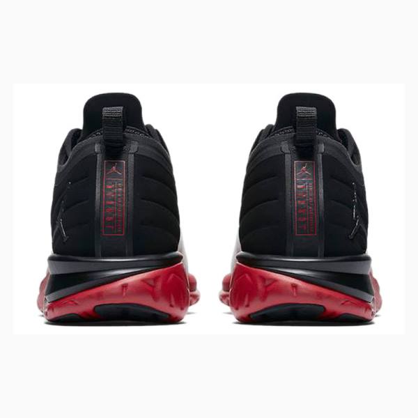 Nike Trainer Prime Flu Game Basketskor Air Jordan Herr Svarta Röda | JD-935GK