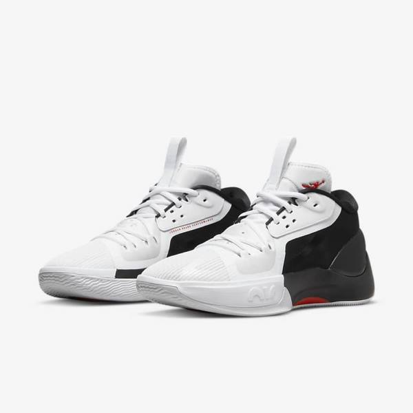 Nike Zoom Separate Air Jordan Herr Svarta Vita Röda | NK035VQD