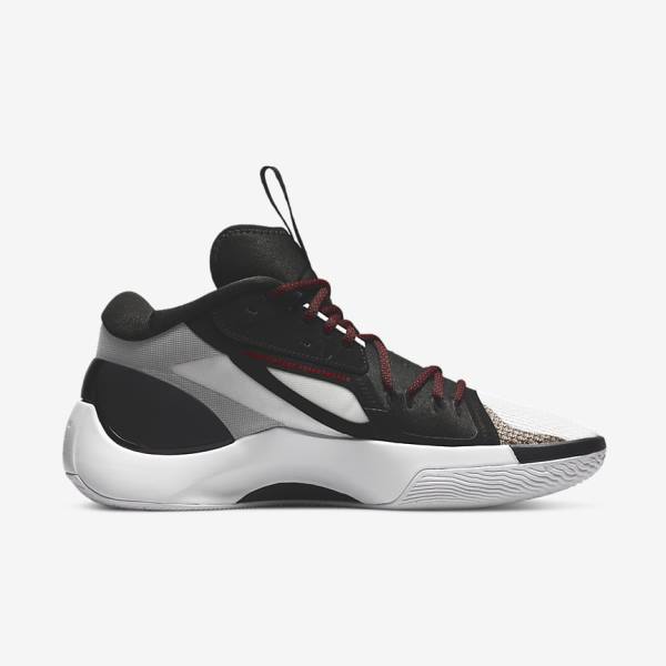 Nike Zoom Separate Air Jordan Herr Svarta Vita Blå Grå Röda | NK249LJV